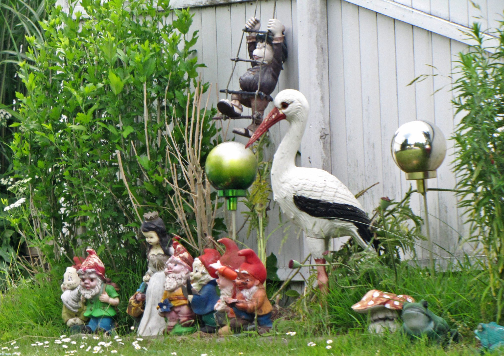 Gartenzwergidylle in Neu Venedig