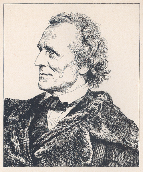 Julius Schnorr von Carolsfeld, gezeichnet von Hugo Bürkner