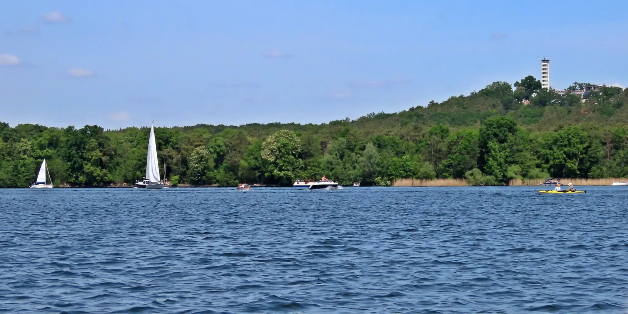 Langer See mit Müggelturm