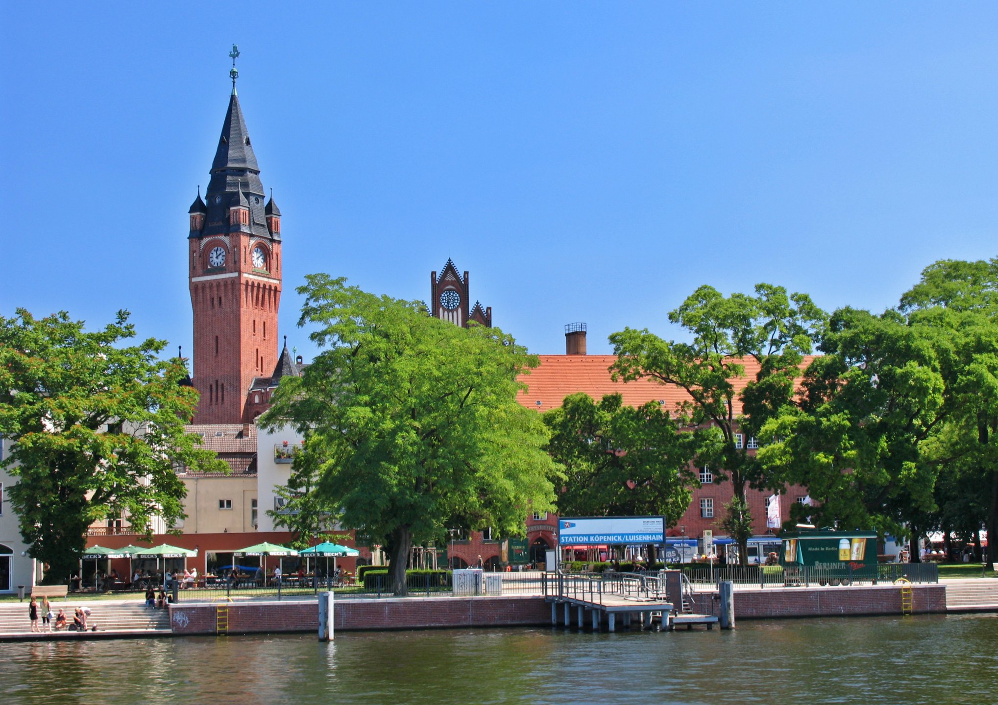 Wasserseite der Altstadt Köpenick
