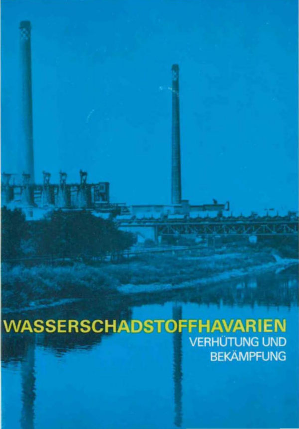 MfUW, 1978 - Wasserschadstoffhavarien - Verhütung und Bekämpfung, Titelseite